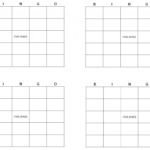Samples Of Bingo Template Excel And Bingo Template Excel For Free