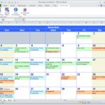 Samples Of Calendar Format In Excel Inside Calendar Format In Excel For Personal Use