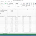 Samples Of Compound Interest Excel Template Within Compound Interest Excel Template Sheet
