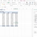 Samples Of Excel Pivot Table Example And Excel Pivot Table Example Sample
