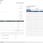 Samples Of Excel Purchase Order Template With Database To Excel Purchase Order Template With Database Download For Free