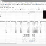 Samples Of Excel Rental Template Intended For Excel Rental Template Sheet