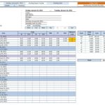 Samples Of Excel Time Logging Spreadsheet In Excel Time Logging Spreadsheet In Spreadsheet