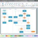 Samples Of Flowchart Template Excel Intended For Flowchart Template Excel Xlsx