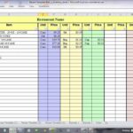 Samples Of Food Cost Spreadsheet Excel To Food Cost Spreadsheet Excel Xlsx