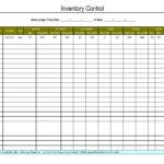 Samples Of Inventory Control Template For Excel With Inventory Control Template For Excel Templates