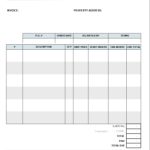 Samples Of Invoice Template In Excel Format To Invoice Template In Excel Format Download For Free