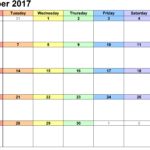 Samples Of November 2017 Calendar Template Excel Throughout November 2017 Calendar Template Excel Free Download
