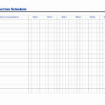 Samples Of Production Schedule Template Excel With Production Schedule Template Excel For Google Spreadsheet