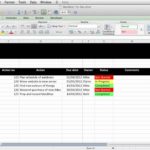Simple Action Item Tracker Template Excel And Action Item Tracker Template Excel Example
