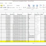 Simple Client Database Excel Template In Client Database Excel Template Document