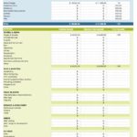 Simple Department Budget Template Excel In Department Budget Template Excel Sheet