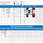 Simple Employee Vacation Tracker Excel Template 2017 For Employee Vacation Tracker Excel Template 2017 For Google Spreadsheet