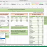 Simple Excel Family Budget Template And Excel Family Budget Template In Excel