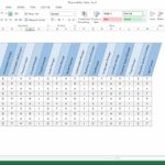 Simple Excel Matrix Template Inside Excel Matrix Template Samples