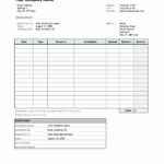 Simple Excel Statement Template With Excel Statement Template Free Download