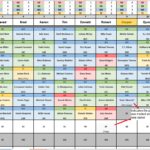 Simple Fantasy Football Draft Excel Spreadsheet 2019 With Fantasy Football Draft Excel Spreadsheet 2019 Examples