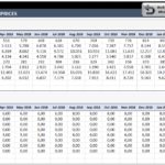 Simple Financial Forecast Template Excel With Financial Forecast Template Excel Form