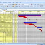 Simple Free Gantt Chart Excel 2007 Template Download With Free Gantt Chart Excel 2007 Template Download Letters