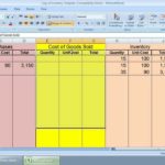 Simple Lifo Excel Template Inside Lifo Excel Template Samples