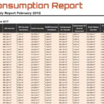 Simple Material Consumption Report Format In Excel Throughout Material Consumption Report Format In Excel Format