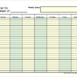 Simple Meal Plan Template Excel With Meal Plan Template Excel Examples