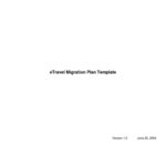 Simple Migration Plan Template Excel intended for Migration Plan Template Excel for Personal Use