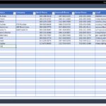 Simple Phone List Template Excel In Phone List Template Excel Sample