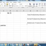 Simple Productivity Calculation Excel Template And Productivity Calculation Excel Template Free Download
