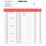Simple Sales Report Template Excel With Sales Report Template Excel Format