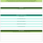 Simple Strategic Plan Template Excel For Strategic Plan Template Excel Format