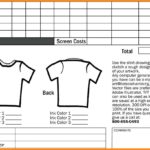 Simple T Shirt Order Form Template Excel With T Shirt Order Form Template Excel Xls