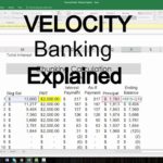 Simple Velocity Banking Spreadsheet Intended For Velocity Banking Spreadsheet Sample