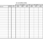 Template For Accounting Journal Template Excel Inside Accounting Journal Template Excel Xls