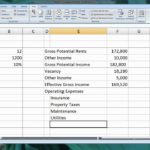 Template For Cap Rate Excel Template Within Cap Rate Excel Template Templates