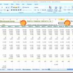 Template For Cash Forecast Template Excel With Cash Forecast Template Excel Printable