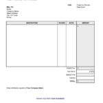 Template For Cleaning Invoice Template Excel With Cleaning Invoice Template Excel Download