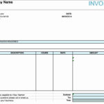 Template For Company Invoice Template Excel Throughout Company Invoice Template Excel Xls