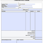 Template For Construction Invoice Template Excel Within Construction Invoice Template Excel For Personal Use