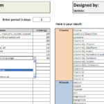 Template For Diet Excel Spreadsheet With Diet Excel Spreadsheet Sample