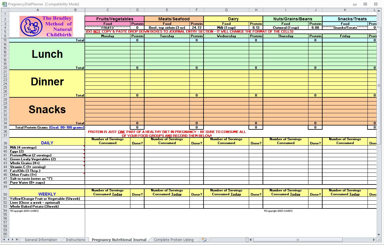 Template For Diet Excel Spreadsheet With Diet Excel Spreadsheet In Excel