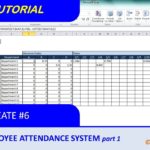 Template For Employee Attendance Record Template Excel For Employee Attendance Record Template Excel For Personal Use