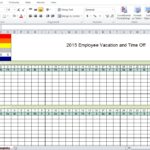 Template For Employee Vacation Tracker Excel Template 2017 Inside Employee Vacation Tracker Excel Template 2017 Letters