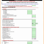 Template For Excel Questionnaire Template To Excel Questionnaire Template Sheet