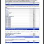 Template For Excel Tax Template Intended For Excel Tax Template Form