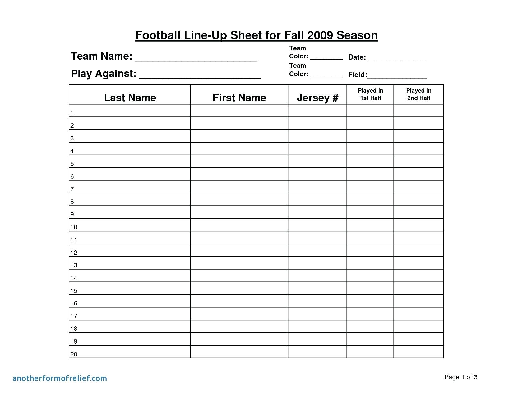 Template For Football Depth Chart Template Excel Format And Football Depth Chart Template Excel Format Template
