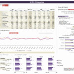 Template For Free Excel Sales Dashboard Templates With Free Excel Sales Dashboard Templates Template