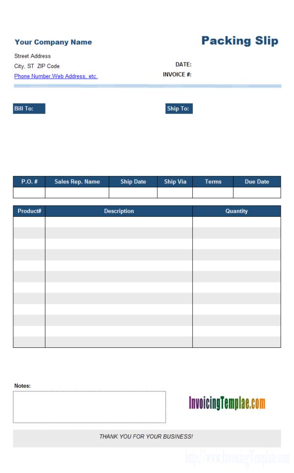 Packing List Template Excel — excelguider.com