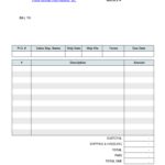 Template For Templates For Invoices Free Excel Within Templates For Invoices Free Excel In Spreadsheet