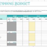 Template For Wedding Excel Spreadsheet And Wedding Excel Spreadsheet For Personal Use